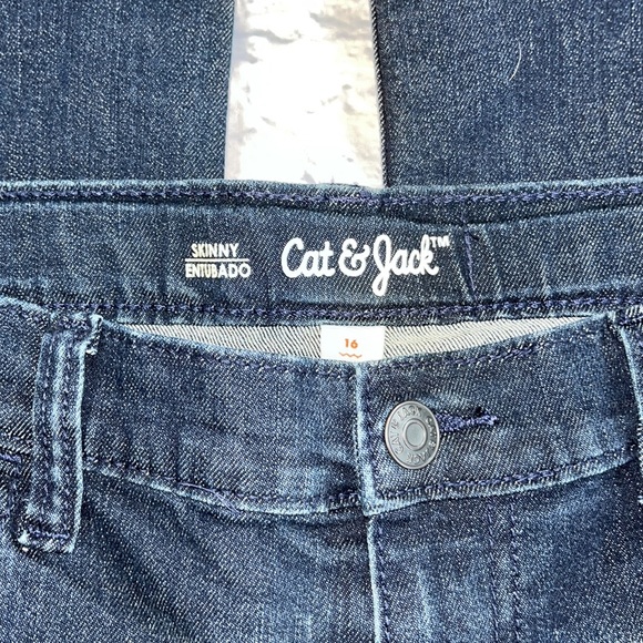 NWT Girls Cat & Jack Skinny Jeans - Picture 3 of 7